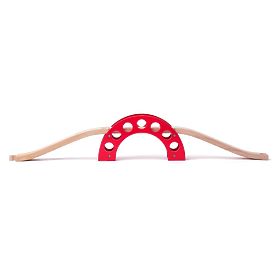 Ponte con arco rosso