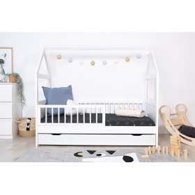 Letto casetta ELIS bianco, Ourbaby