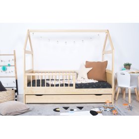 Letto House ELIS naturale, Ourbaby