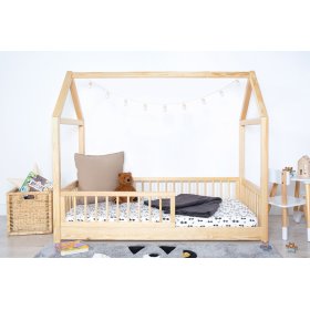 Letto casetta Montessori Elis naturale, Ourbaby®