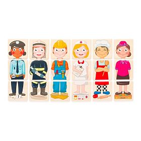 Professioni e persone da tutto il mondo - assemblo e scopro