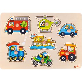 Puzzle con maniglie trasporti