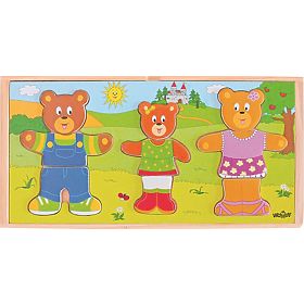 Puzzle da vestire Famiglia Allegra di Orsi