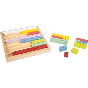 Puzzle educativo per imparare le frazioni