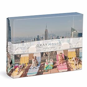 Puzzle Galison Cani a New York Gray Malin 1000 pezzi