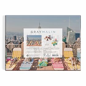 Puzzle Galison Cani a New York Gray Malin 1000 pezzi