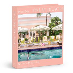 Puzzle Galison Cani a Palm Beach Gray Malin 1000 pezzi