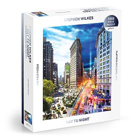 Puzzle Galison Flatiron Day to Night™ Stephen Wilkes 1000 pezzi