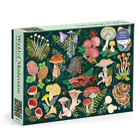 Puzzle Galison Mondo dei Funghi 1000 Pezzi