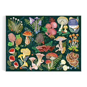 Puzzle Galison Mondo dei Funghi 1000 Pezzi, Galison