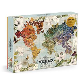 Puzzle in lamina di Galison Wendy Gold Metamorfosi Alata 1000 pezzi