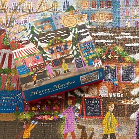 Puzzle in lamina Joy Laforme Mercatini di Natale 1000 pezzi