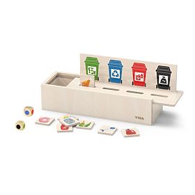 Puzzle in legno per imparare a differenziare i rifiuti, Viga