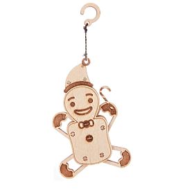 Puzzle meccanico WoodTrick burattino