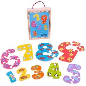 Puzzle Numeri da 1 a 9 BJ