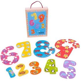 Puzzle Numeri da 1 a 9 BJ