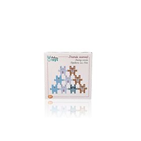 Puzzle piramide di animali
