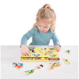 Puzzle sonoro - Animali domestici
