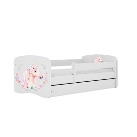 Letto per bambini con barriera - Unicorno, All Meble
