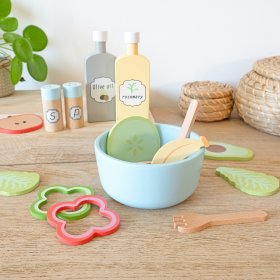 Cibo in legno - taglio - Insalata di verdure, Ourbaby®