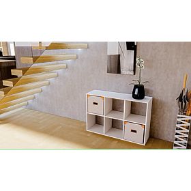 Scaffale 2x3 - bianco, Ourbaby®