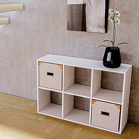 Scaffale 2x3 - bianco