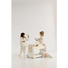 Scaffale per giocattoli con ruote