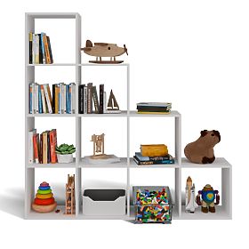 Scaffale Step 4X4 BIANCO