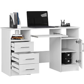 SCRIVANIA ANA PK BIANCO / LUCIDO BIANCO