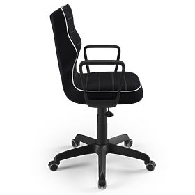 Sedia da ufficio regolabile in altezza 159-188 cm - nero