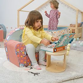 Poltroncina per bambini Unicorn - rosa, Ourbaby®