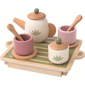 Set da tè in legno 2Kids Toys