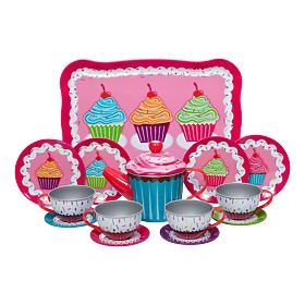 Set da tè Schylling decorato con muffin