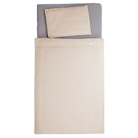 Set di biancheria da letto in mussola da 3 pezzi Heavens - Beige, Babymatex