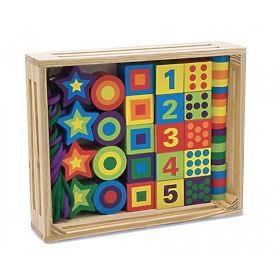 Set di grandi perline da infilare