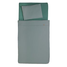 Set di lenzuola in mussola da 3 pezzi Heavens - verde, Babymatex