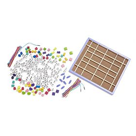 Set di perline con lettere