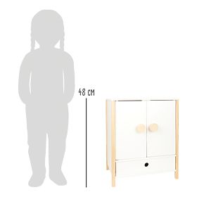 small foot Armadio per bambole Little Button