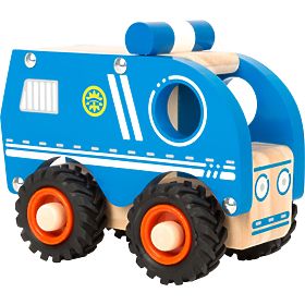 small foot Auto della polizia in legno