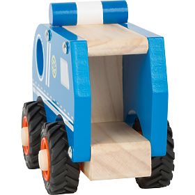 small foot Auto della polizia in legno, small foot