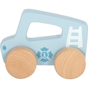 small foot Auto in legno da spingere Blu