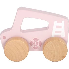 small foot Auto in legno da spingere Rosa