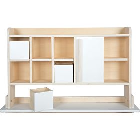 small foot Bancarella in legno bianca, small foot