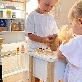 small foot Bancarella in legno Fresh, small foot