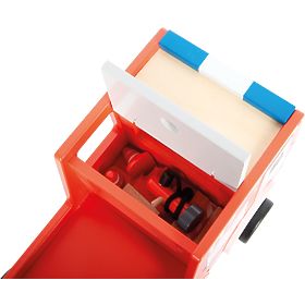 small foot Camion dei pompieri in legno