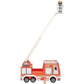 small foot Camion dei pompieri in legno