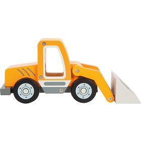 small foot Caricatore in legno con pala