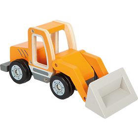 small foot Caricatore in legno con pala