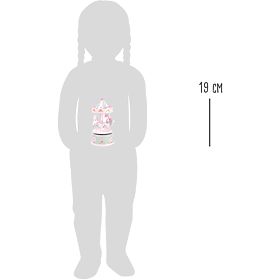 small foot Carillon giostra cavallini rosa