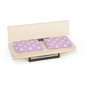 small foot Casa delle bambole in legno con terrazza